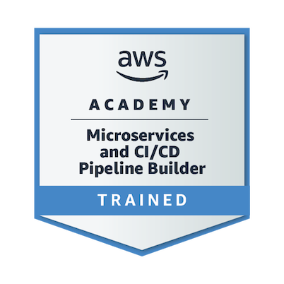 AWS Microservices & CI/CD Badge