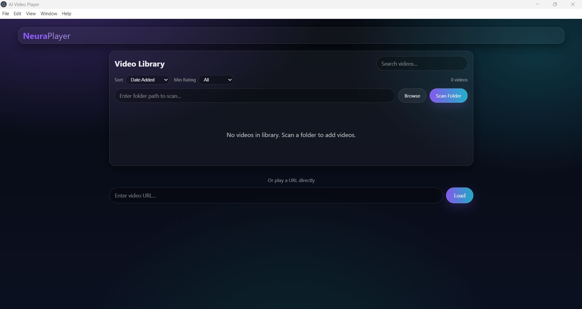 AI Video Player