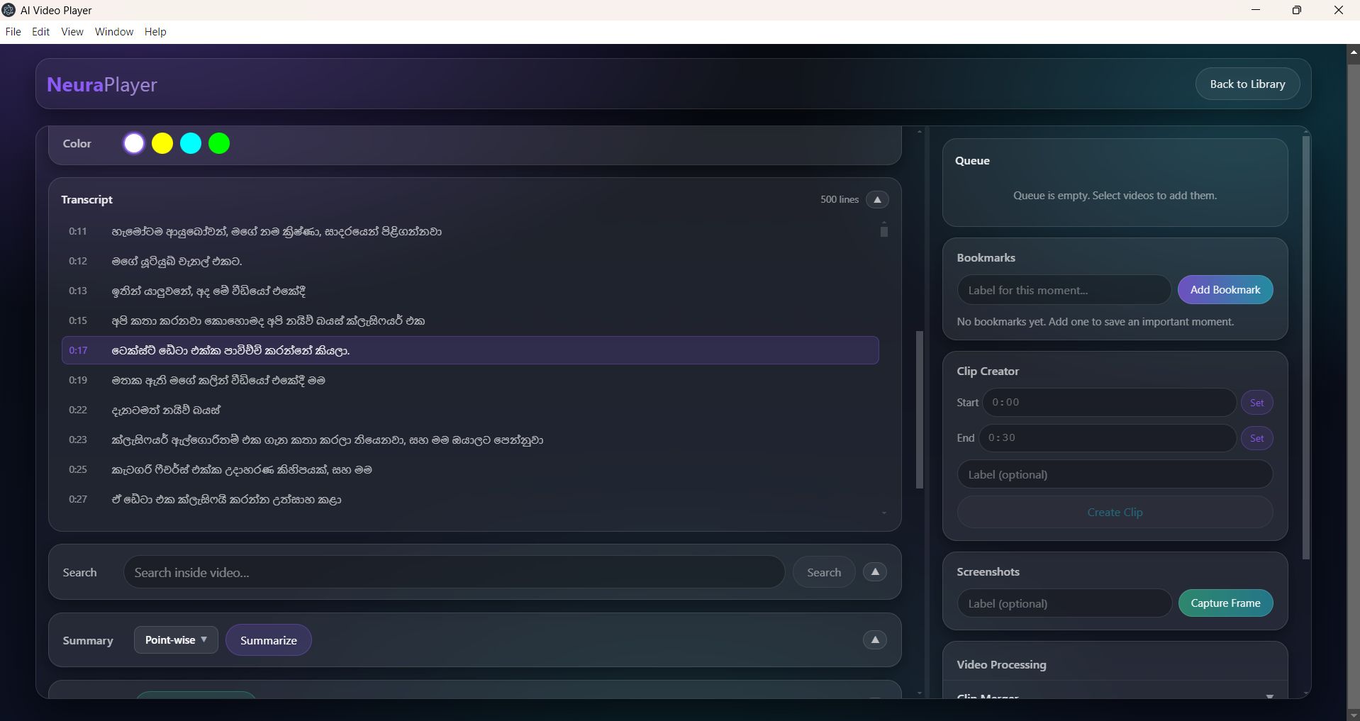 AI Video Player Screenshot 10