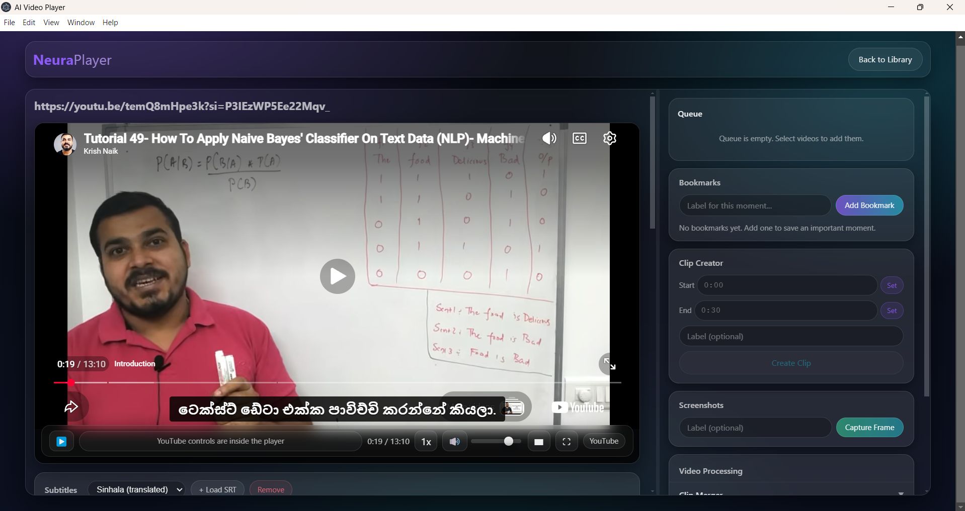 AI Video Player Screenshot 11