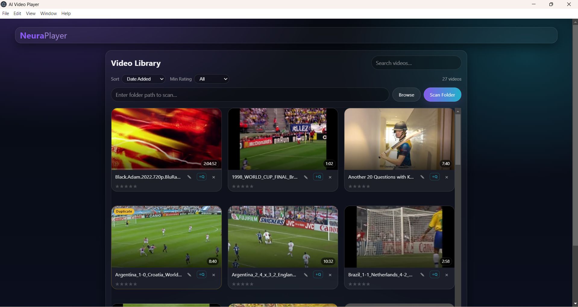 AI Video Player Screenshot 2