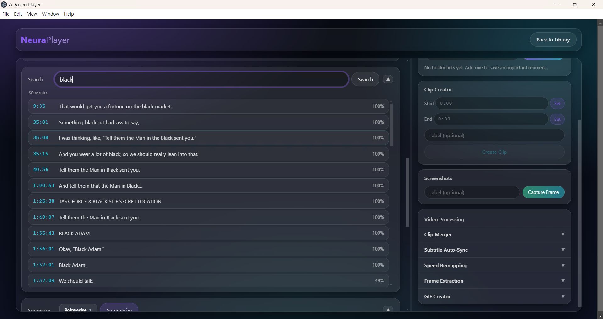 AI Video Player Screenshot 5