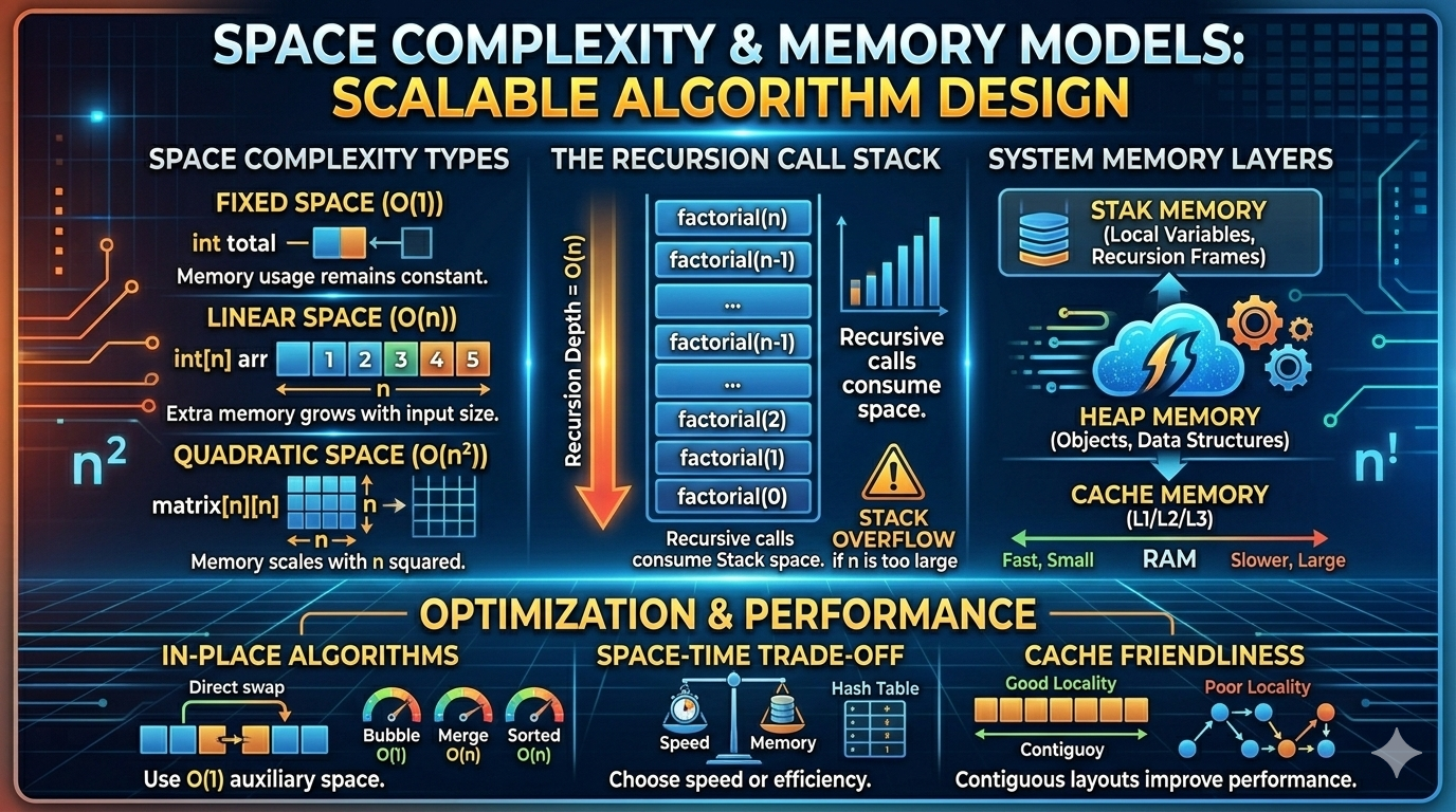 Space Complexity and Memory Models