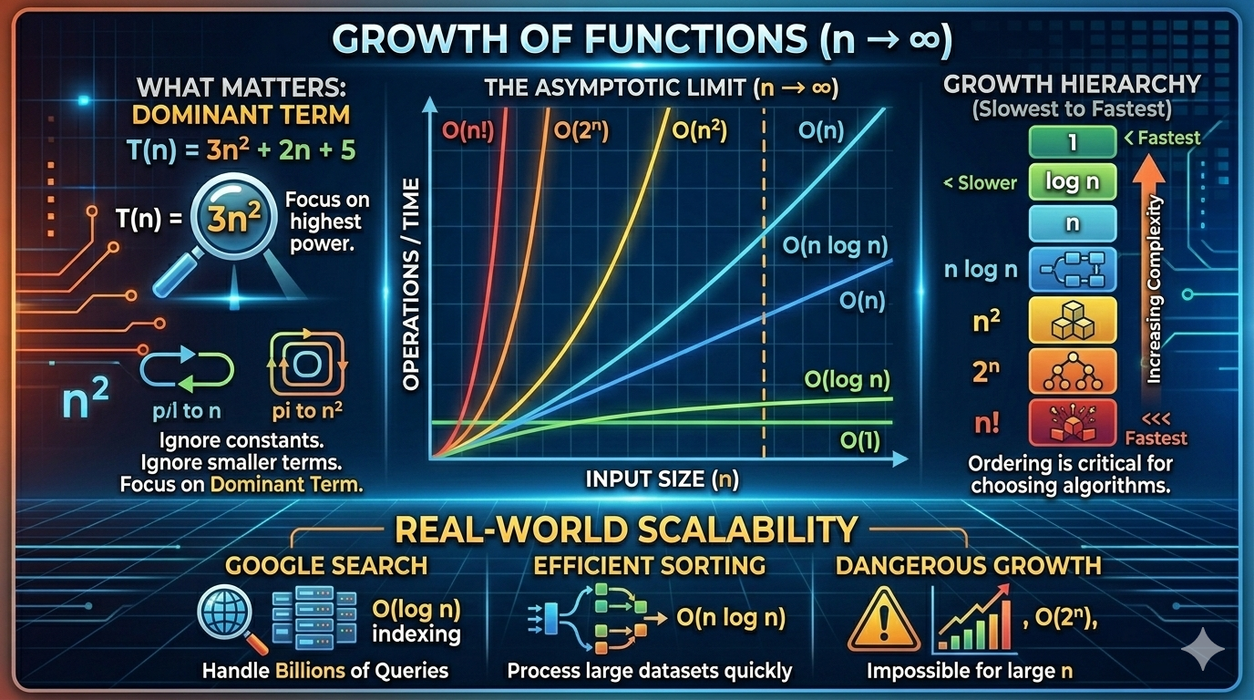 Asymptotic Growth of Functions